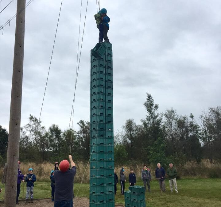 Crate Climbing
